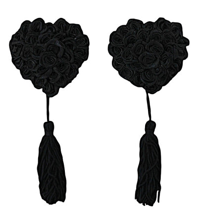 Pezoneras Flores Negras