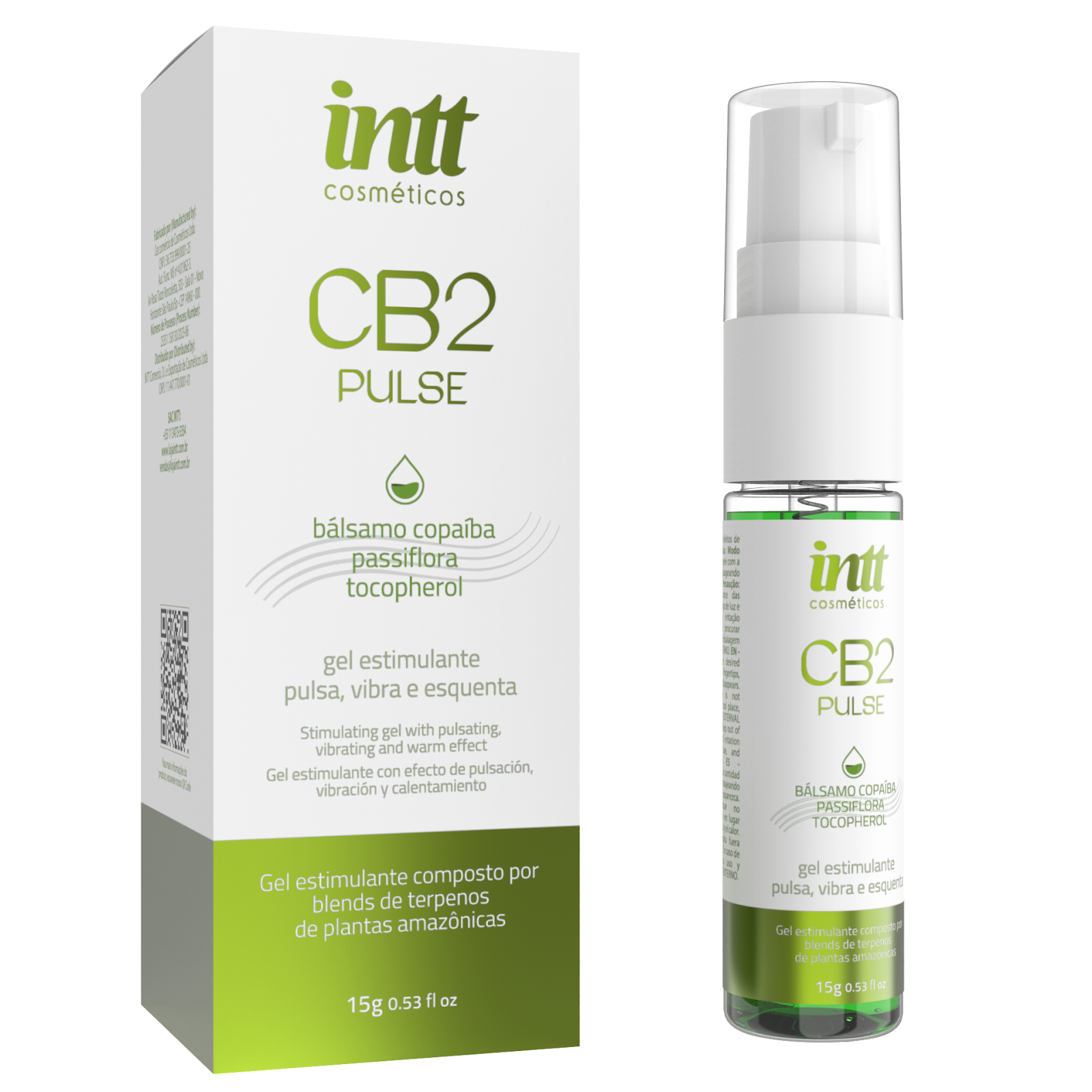 Pulse CB2 17ml | Gel Estimulante con Terpenos INTT
