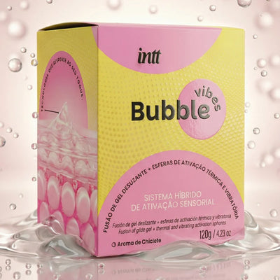 Gel Lubricante Bubble Vibes 3 en 1 con Microesferas 120 g | INTT