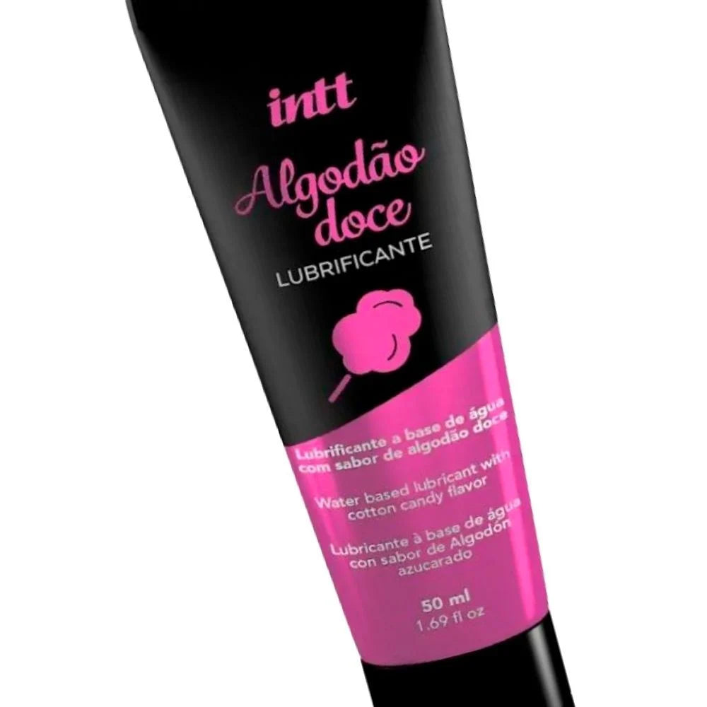 Lubricante Íntimo Sabor Algodón de Azúcar 50 g | INTT