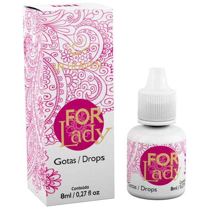 Estimulante en Gotas Femenino 8ml - For Lady INTT