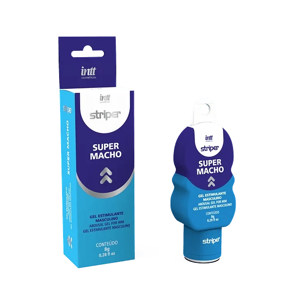 Gel Estimulante Super Macho 8g  Striper - INTT