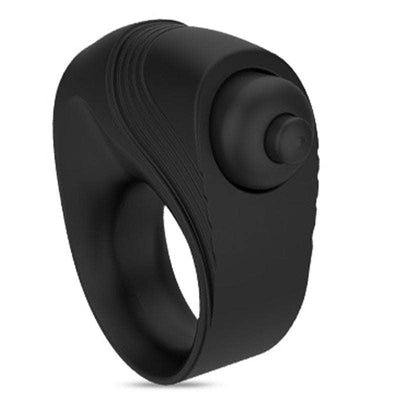 Anillo Vibrador Reutilizable Negro