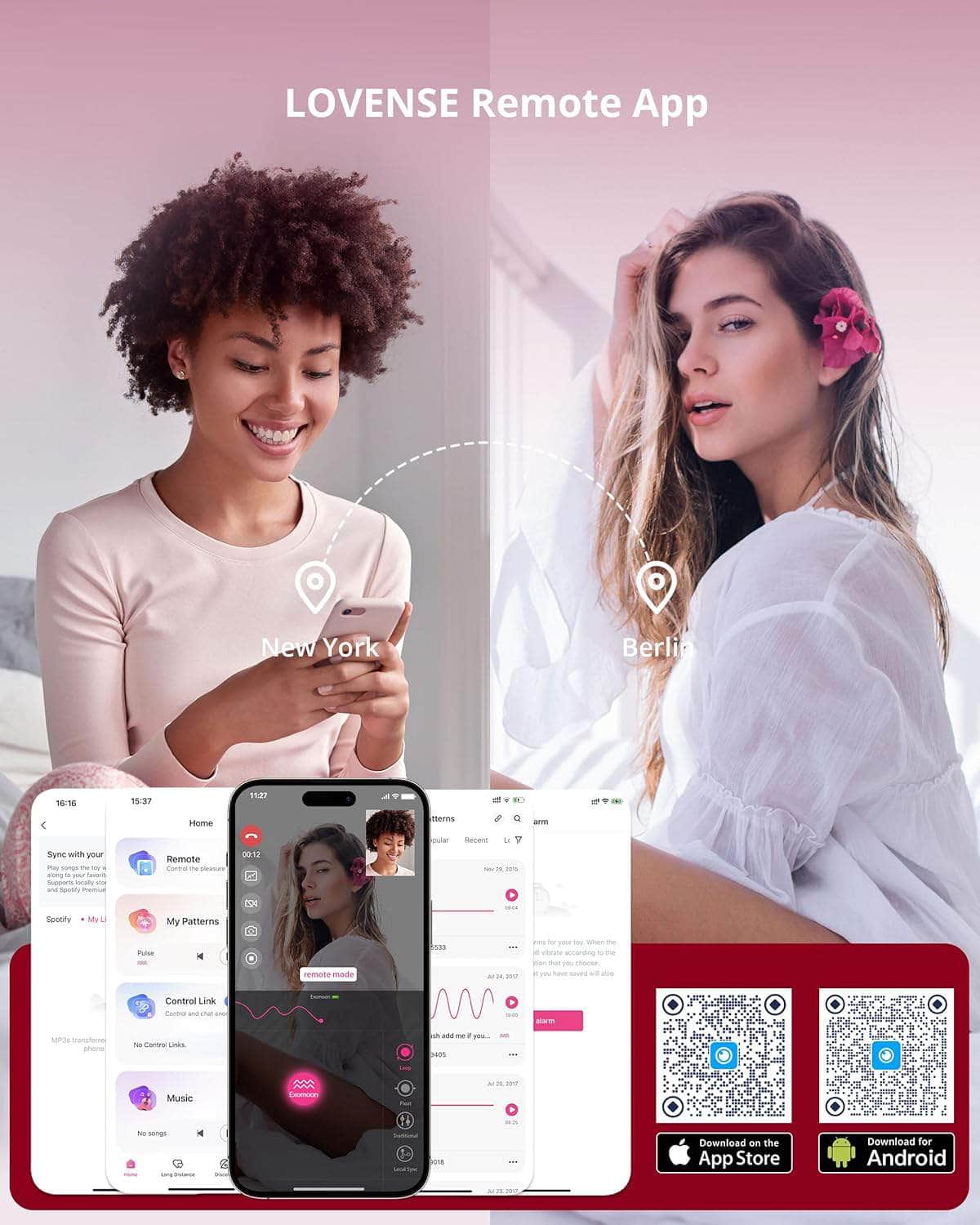 Mini Bala Vibrador Exomoon con APP