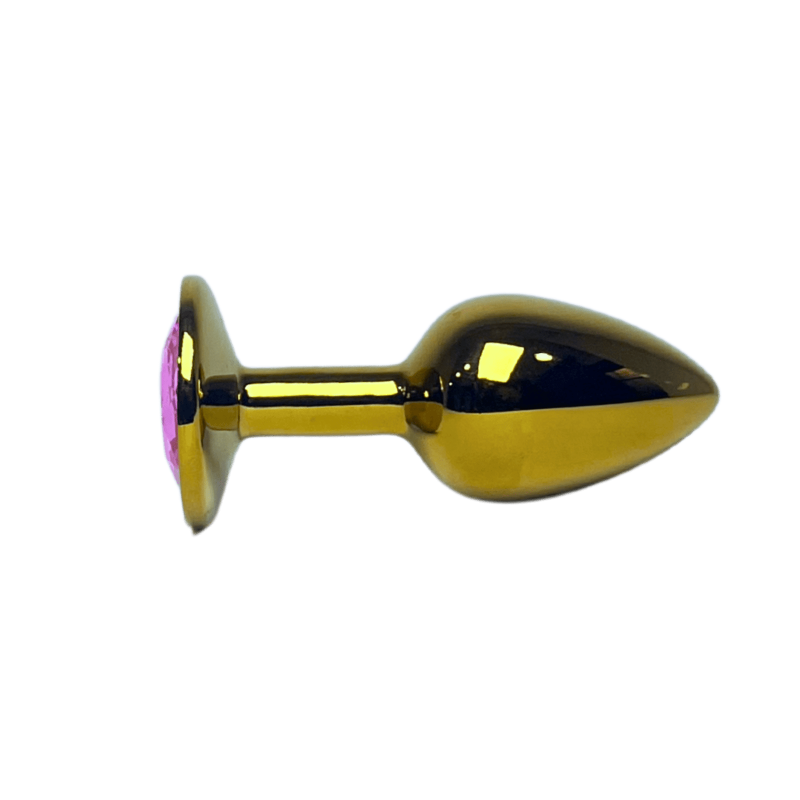 Plug de Metal Joya Rosada Talla S