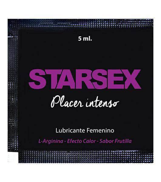 Sachet Lubricante Hibrido con L-Arginina 5ml Placer Intenso - Starsex