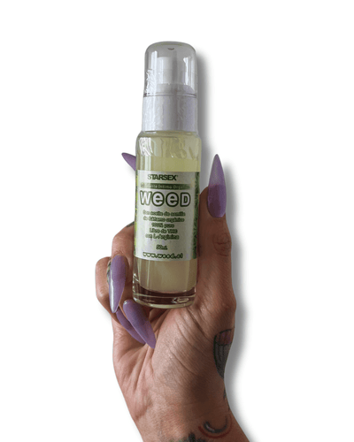 Lubricante Base Agua con Aceite Semilla del Cañamo 50ml Weed- Starsex
