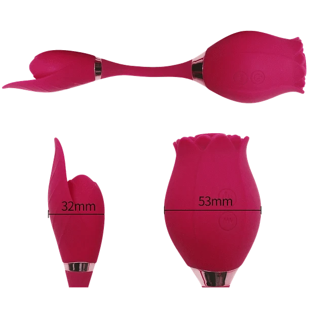 Insuflador Rosa doble estimulación