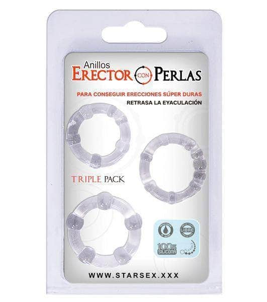 Anillos Erector con Perlas