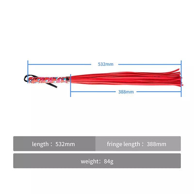 Latigo BDSM rojo