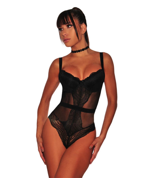 Body Transparencia Freda Lencería