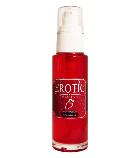 Gel Comestible Erotic Frutilla 50 ml