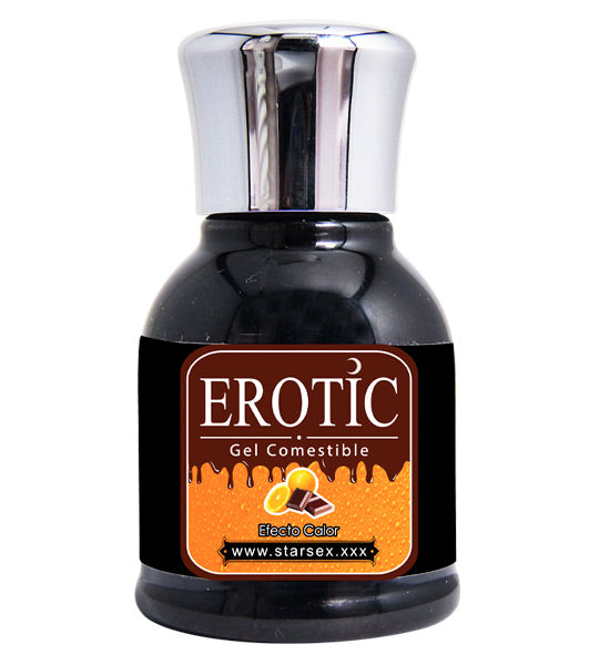 Gel Comestible Erotic Naranja Chocolate