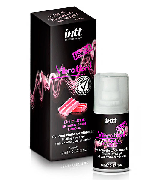 Gel Excitante Vibration Chicle Intt