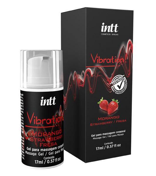 Gel Corporal comestible Vibration Fresa!