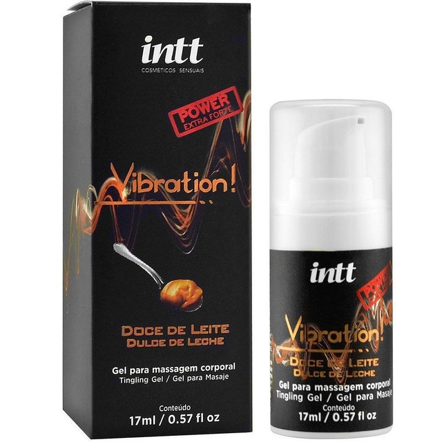 Gel Estimulante Vibration Dulce de Leche