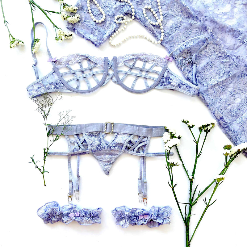 Conjunto Sexy Delffie Lila