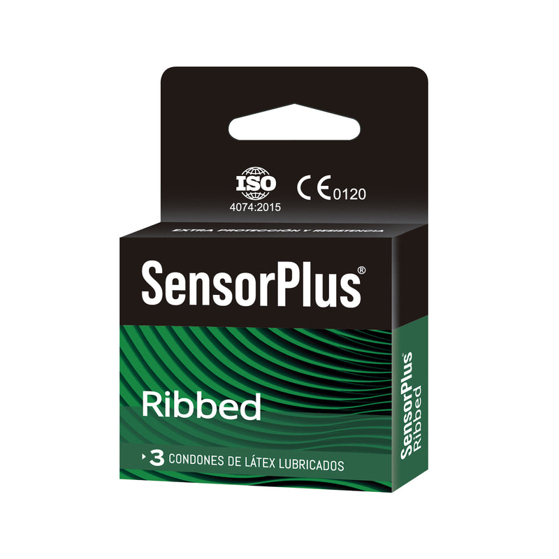 Preservativo SensorPlus Ribed